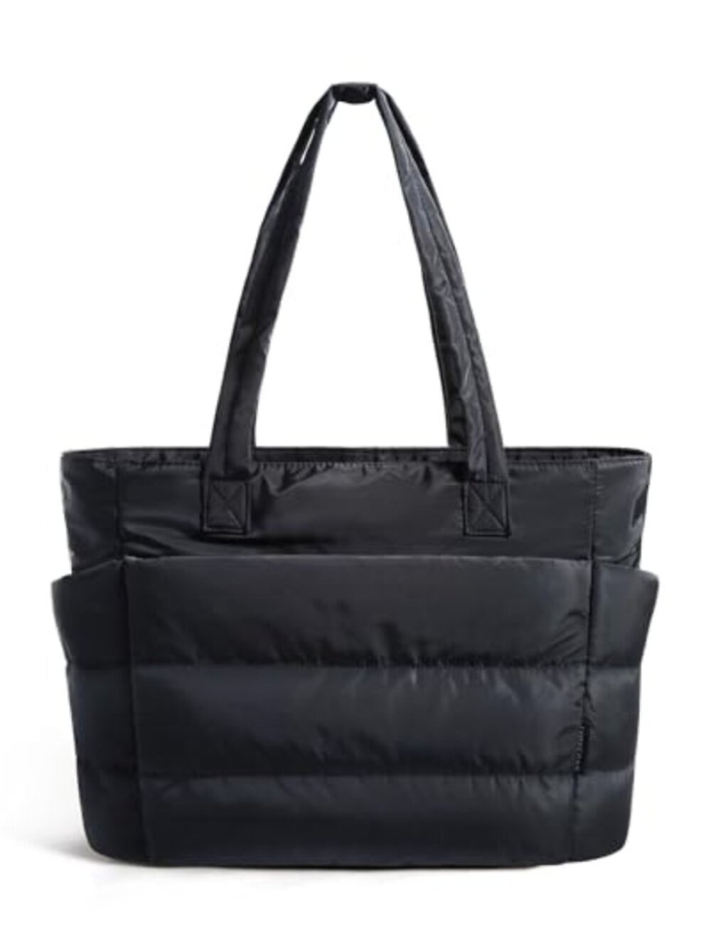 Lightweight Puffer Tote Bag Travel Work Beach Gym Quilted Shoulder Bag